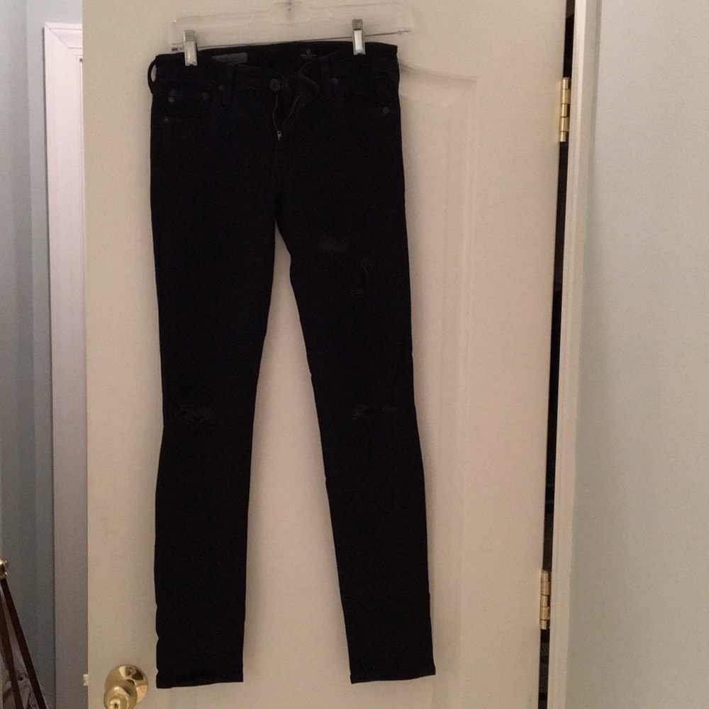AG the leggings distressed jeans